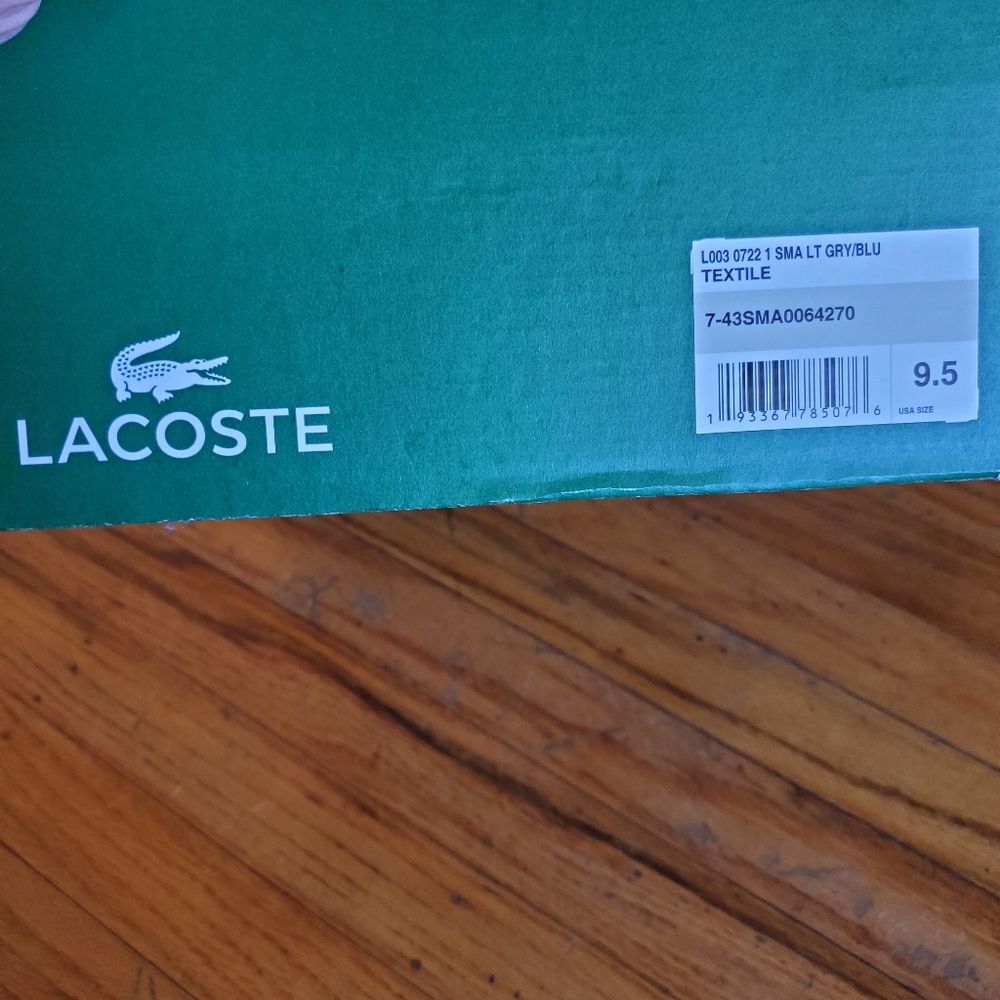 New Lacoste L003 Textile Sneakers